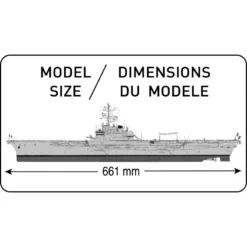Heller Maquette Bateau 1:400 Foch -Modèles Jouets Magasin heller he81071 1 400 foch 2