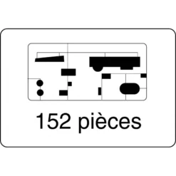 Heller Maquette Bateau 1:400 Foch -Modèles Jouets Magasin heller he81071 1 400 foch 3