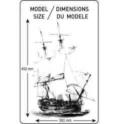 Heller Maquette Bateau Le Superbe 1/150 -Modèles Jouets Magasin heller hell80895 le superbe 1 150 4