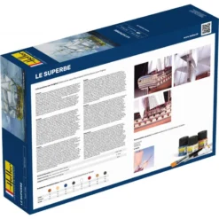 Heller Maquette Bateau Le Superbe 1/150 -Modèles Jouets Magasin heller hell80895 le superbe 1 150 5