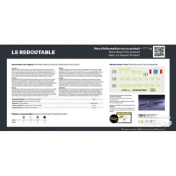 Heller Maquette Bateau Le Redoutable 1/400 -Modèles Jouets Magasin heller hell81075 le redoutable 1 400 3