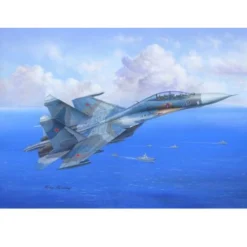 Maquette Avion Su-27ub Flanker C 1/48