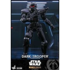 Hot Toys Figurine Articulée Star Wars The Mandalorian Figurine 1/6 Dark Trooper 32 Cm -Modèles Jouets Magasin hot toys hot907625 star wars the mandalorian figurine 1 6 dark trooper 2