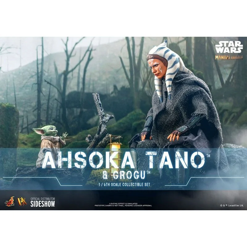 Hot Toys Figurine Articulée Star Wars The Mandalorian Pack 2 Figurines 1/6 Ahsoka Tano & Grogu 29 Cm 3 Hot Toys Figurine Articulée Star Wars The Mandalorian Pack 2 Figurines 1/6 Ahsoka Tano & Grogu 29 Cm