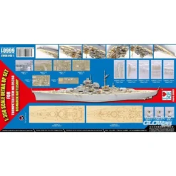 Maquette Bateau Kit Super-détaillage Bismarck 95T05358 -Modèles Jouets Magasin i love kits 95ti66601 kit super detaillage bismarck 95t05358 2