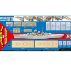 Maquette Bateau Kit Super-détaillage Bismarck 95T05358 -Modèles Jouets Magasin i love kits 95ti66601 kit super detaillage bismarck 95t05358 5