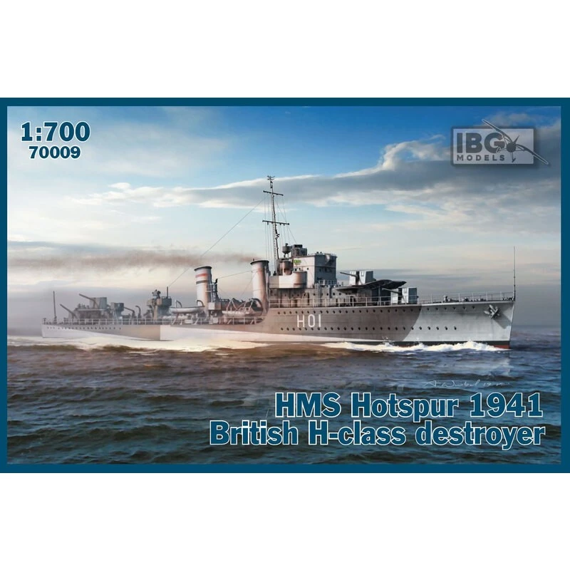 Maquette Bateau HMS Hotspur 1941 Destroyer Britannique De Classe H 3 Maquette Bateau HMS Hotspur 1941 Destroyer Britannique De Classe H