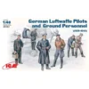 ICM Figurine Pilotes Et Personnel Au Sol De La Luftwaffe De La 2ème GM 1939-1945 -Modèles Jouets Magasin icm icm48082 pilotes et personnel au sol de la luftwaffe de la 2eme gm