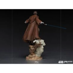 Star Wars Statuette 1/10 Deluxe BDS Art Scale Obi-Wan Kenobi 28 Cm -Modèles Jouets Magasin iron studios is12807 star wars statuette 1 10 deluxe bds art scale obi 2