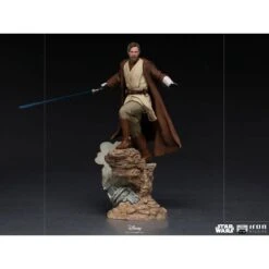 Star Wars Statuette 1/10 Deluxe BDS Art Scale Obi-Wan Kenobi 28 Cm