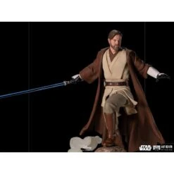 Star Wars Statuette 1/10 Deluxe BDS Art Scale Obi-Wan Kenobi 28 Cm -Modèles Jouets Magasin iron studios is12807 star wars statuette 1 10 deluxe bds art scale obi 4