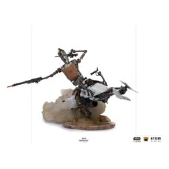 Star Wars The Mandalorian Statuette 1/10 Deluxe Art Scale IG-11 & The Child 20 Cm -Modèles Jouets Magasin iron studios is12823 star wars the mandalorian statuette 1 10 deluxe a 5