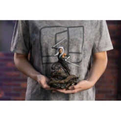 Star Wars The Mandalorian Statuette 1/10 BDS Art Scale Ahsoka Tano 23 Cm -Modèles Jouets Magasin iron studios is12856 star wars the mandalorian statuette 1 10 bds art 1 3