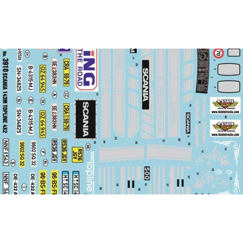 Italeri Maquette Camion Scania 143M Topline 5 Italeri Maquette Camion Scania 143M Topline – Image 3