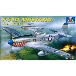 Italeri North American P-51D Mustang. Décalques : 65th Sqn RAF 1945 USAF Corée 1950 NZAF 1953.