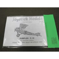 Maquette Avion Rumpler C.IV