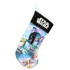 Star Wars Chaussette De Noël Boba Fett 45 Cm