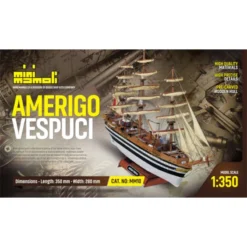 Maquette Bateau Amerigo Vespucci 7 Maquette Bateau Amerigo Vespucci -Modèles Jouets Magasin mamoli z49mm10 amerigo vespucci 2