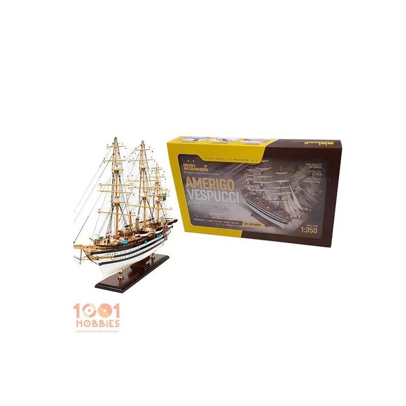 Maquette Bateau Amerigo Vespucci 3 Maquette Bateau Amerigo Vespucci