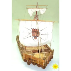 Maquette Bateau Kon-tiki -Modèles Jouets Magasin mantua s068703 kon tiki 1 5