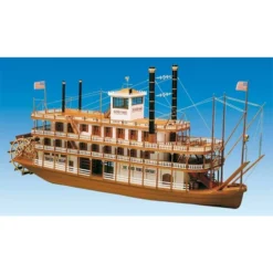 Maquette Bateau Mississippi -Modèles Jouets Magasin mantua s068734 mississippi 1 8