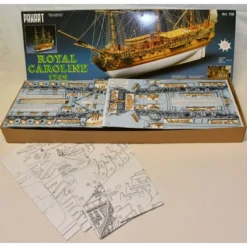 Maquette Bateau Royal Caroline -Modèles Jouets Magasin mantua s068750 royal caroline 1 7