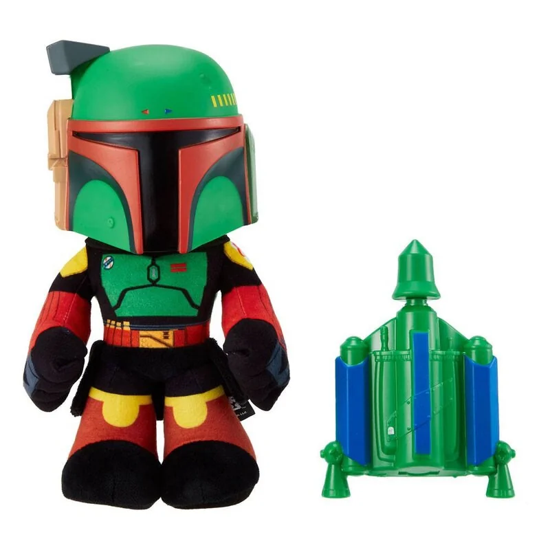 MATTEL Star Wars: The Book Of Boba Fett Peluche électronique Voice Cloner Boba Fett 30 Cm 4 MATTEL Star Wars: The Book Of Boba Fett Peluche électronique Voice Cloner Boba Fett 30 Cm – Image 2