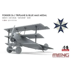 Fokker Dr.I Triplane&Blue Max Medal(Lim.Edit,inc.one Colle-class Replic O.BlueMa