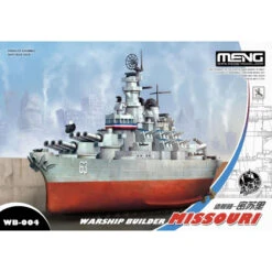 Maquette Bateau MENG MODEL: Warship Builder Missouri (CARTOON MODEL)