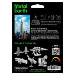 Metal Earth Maquette Architecture Architecture: EMPIRE STATE BUILDING -Modèles Jouets Magasin metal earth 5061010 architecture empire state building 3
