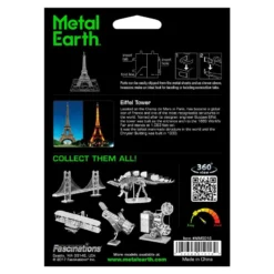Metal Earth Maquette Architecture Architecture: TOUR EIFFEL -Modèles Jouets Magasin metal earth 5061016 architecture tour eiffel 3