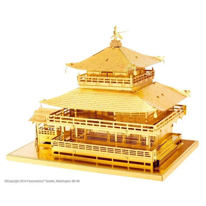 Metal Earth Maquette Architecture Architecture: GOLD KINKAKU-JI 4 Metal Earth Maquette Architecture Architecture: GOLD KINKAKU-JI – Image 2
