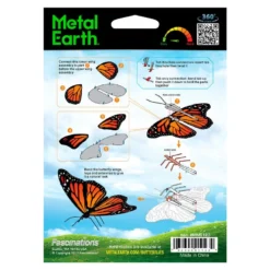 Metal Earth Maquette Métal Papillon Monarque -Modèles Jouets Magasin metal earth 5061123 papillon monarque 2
