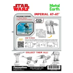 Metal Earth Maquette Métal Star Wars At-at -Modèles Jouets Magasin metal earth 5061252 star wars at at 3
