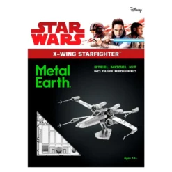 Metal Earth Maquette Métal Star Wars X-wing Star Fighter 8 Metal Earth Maquette Métal Star Wars X-wing Star Fighter -Modèles Jouets Magasin metal earth 5061257 star wars x wing star fighter 2