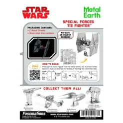 Metal Earth Maquette Métal Star Wars (ep7) Special Forces Tie Fighter -Modèles Jouets Magasin metal earth 5061267 star wars ep7 special forces tie fighter 3