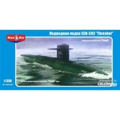 Maquette Bateau Sous-marin Américain SSN-593 Tresher