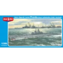 Maquette Bateau Sous-marin De Classe Pravda Soviétique Iskara (Spark) (version Tardive)