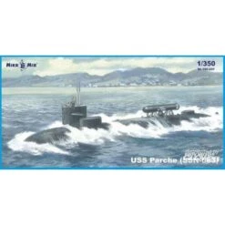 Maquette Bateau Sous-marin SSN-683 Parche (version Ancienne)