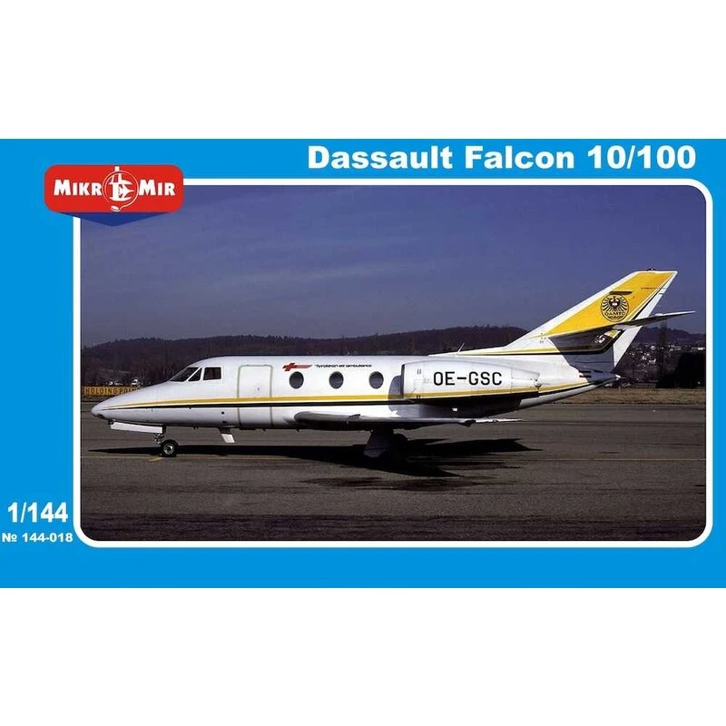 Maquette Avion Dassault Falcon 10/100 OE-GSC 3 Maquette Avion Dassault Falcon 10/100 OE-GSC