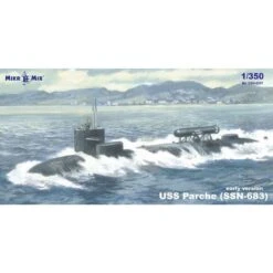 Maquette Bateau USS Parceh (SSN-683)