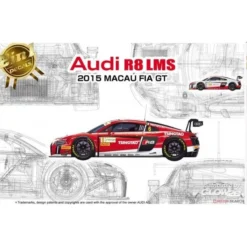 Maquette Audi R8 LMS Macao FIA GT 2015