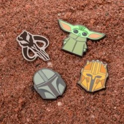 Star Wars: The Mandalorian - Badges En émail - CDU 18 Pièces