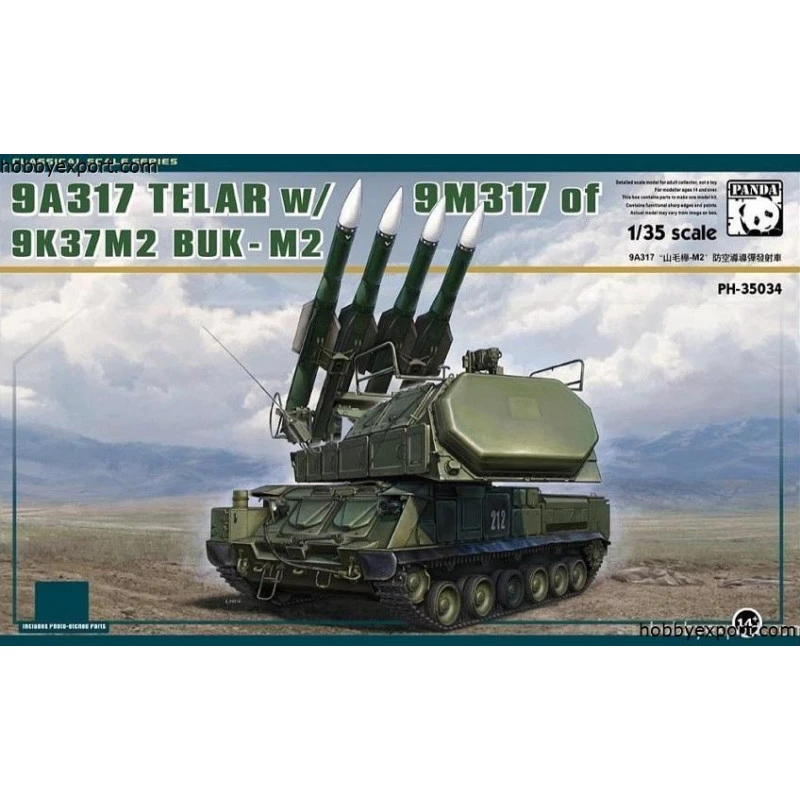 Panda Maquette Sam17 Buk M2 With Metal Track Link 3 Panda Maquette Sam17 Buk M2 With Metal Track Link
