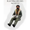 Figurine Pilote De La RAF Des Années 1950/1960 Assis Dans L'avion 1 Figurine Pilote De La RAF Des Années 1950/1960 Assis Dans L'avion -Modèles Jouets Magasin pj productions pj481119 pilote de la raf des annees 1950 1960 assis da