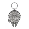 Pyramid International Star Wars Porte-clés Caoutchouc Millennium Falcon 6 Cm