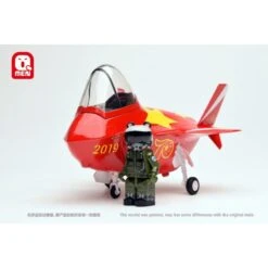 Maquette Avion Chinese J-20Kids Caricature/Cartoon SeriesSnap Fit.Includes Pilot Figure -Modèles Jouets Magasin q men qm01001 chinese j 20kids caricature cartoon seriessnap fit inclu 2