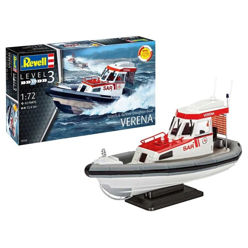Revell Maquette Bateau Search - Rescue Daughter-Boat VERENA 1/72 4 Revell Maquette Bateau Search - Rescue Daughter-Boat VERENA 1/72 – Image 2