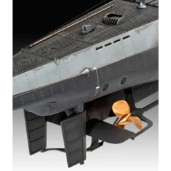 Revell Maquette Bateau Sous-marin Allemand Type IX C (earl -Modèles Jouets Magasin revell rv05166 sous marin allemand type ix c earl 5