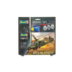 Revell Model Set AH-64A Apache -Modèles Jouets Magasin revell rv64985 model set ah 64a apache 2